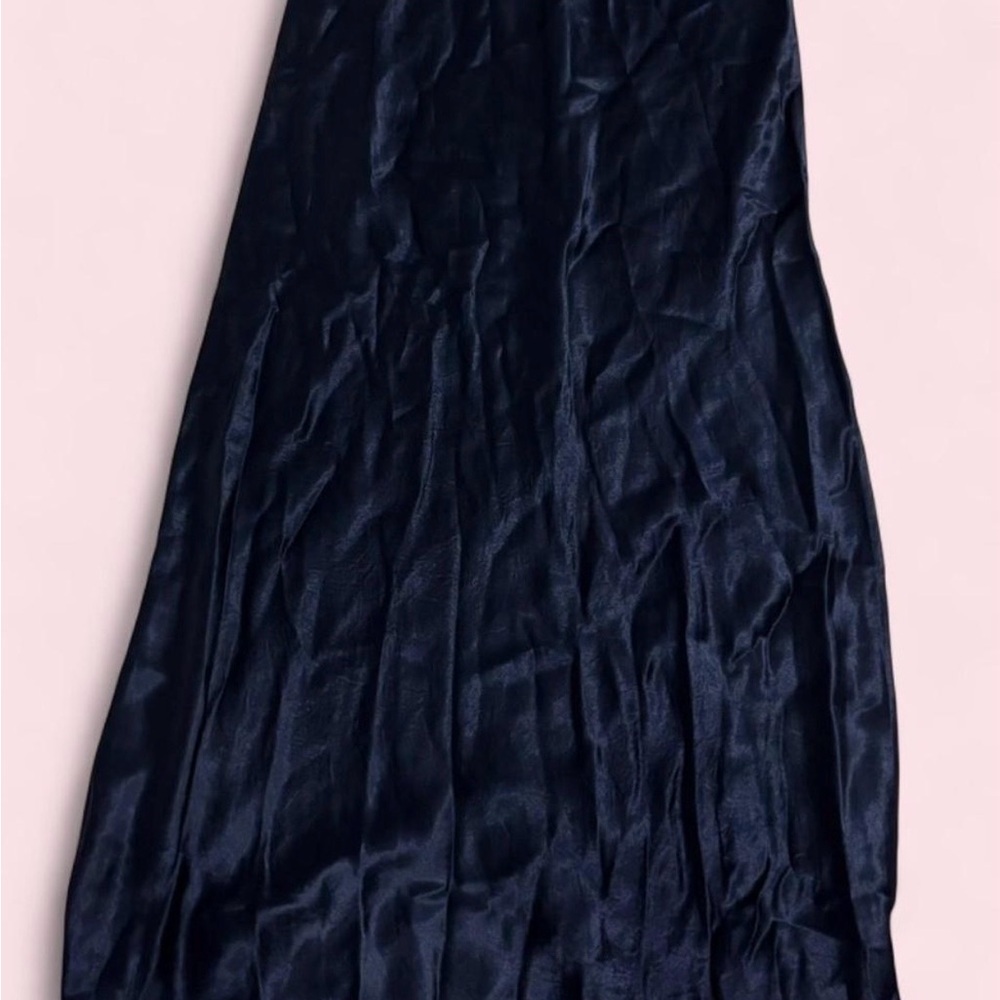 SOLD - Aritzia Navy Blue Maxi Skirt
